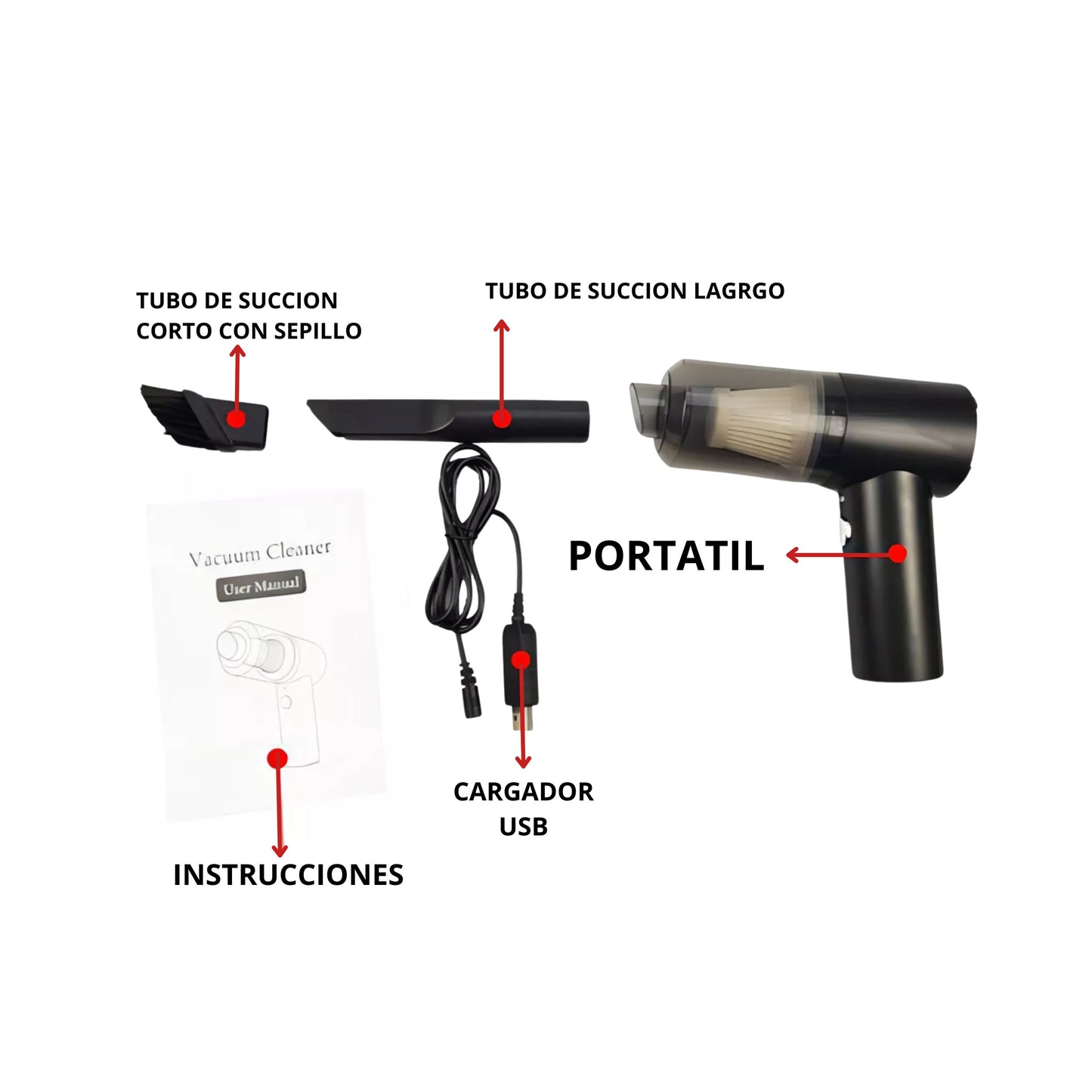 Aspiradora portatil