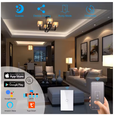 Interruptor Inteligente Wifi Alexa Google